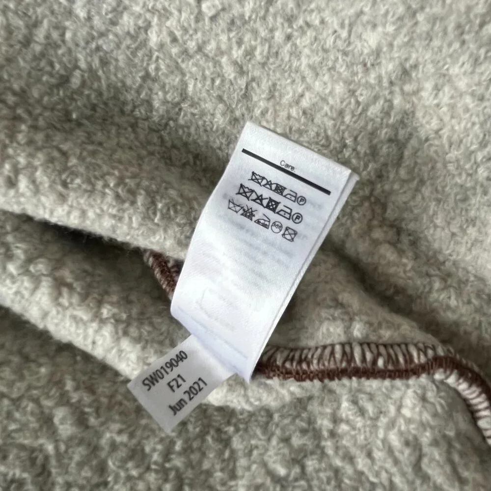 Smartwool Whiskey Anchor Line Wool Sherpa Lined Cabincore Shirt Jacket - M